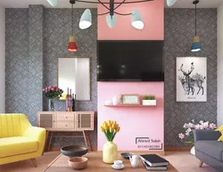 Scandinavian Living room Free low-poly 3D model