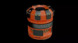 Sci Fi Capsule Free low-poly 3D model