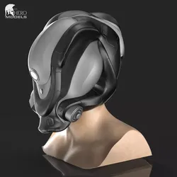 SCIFI HELMET 03 Free 3D model
