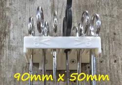 Six Small Scissors Forceps Holder Wall Mount