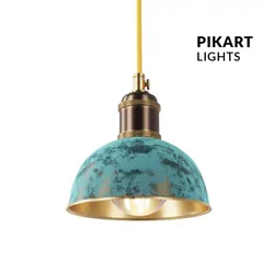Small brass pendant light SKU 3292 Free 3D model