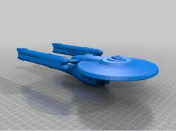 Star Trek - Federation Atlas Class Prototype Dreadnought Cruiser