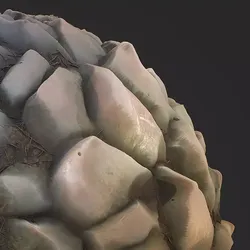 Stylized Stones PBR seamless texture Texture
