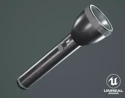 Survival Props Package - Flashlight Free low-poly 3D model
