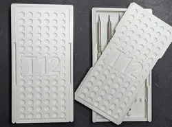 T12 Tips Case 10 Piece 1/3 Sliding Lid (+Stackable Version)