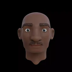 Willy 3d model human head Free 3D model
