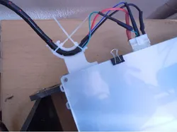Anet A8 Clip-on Heatbed Cable Strain Relief