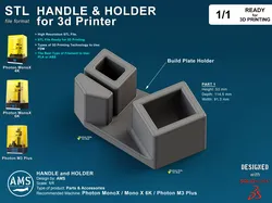 Anycubic Handle and Holder Free 3D print model