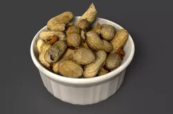 Bowl of peanuts Free 3D model