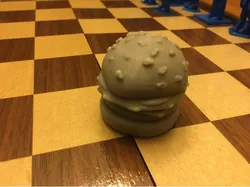 CheeseBurger On A Sesame Seed Bun