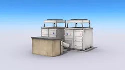 Cooling Units Free low-poly 3D model