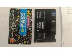 Credit Card size SD/microSD card holder