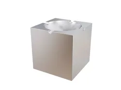 Cubic Ashtray Free low-poly 3D model