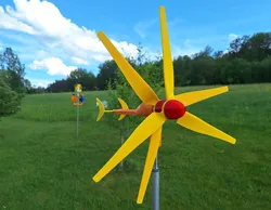 Double rotor addon for wind turbine MK2