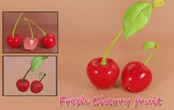 Fresh Cherry Fruit 3D Free low-poly 3D model