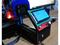 Geeetech A10M reprap full graphic LCD mount 12864
