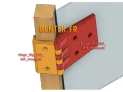 Hinges for P-Junction Structure (Charnières Jonction-P)