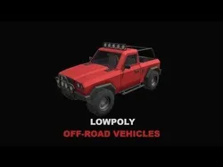 Low Poly Off Road Vehicles Free low-poly 3D model