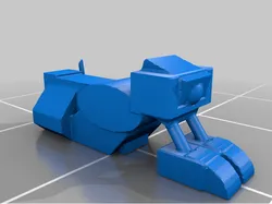 Robotech Part UEG ASC Heavy Hover Cycle