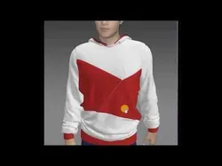 Stylish Designer Men Hoodie 3D model  Free 3D model