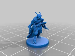 Thri-Kreen Rogue/Bard Miniature