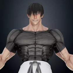 Toji Fushiguro Free low-poly 3D model