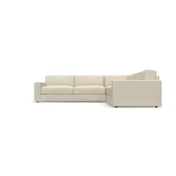 Urban Set 07 Left Arm 3 Seater Free 3D model