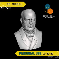 William McKinley - High-Quality STL File for 3D Printing (PERSONAL USE)