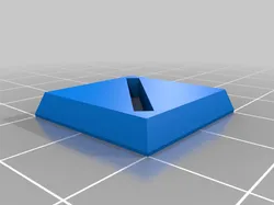 20mm Slotted Square Base