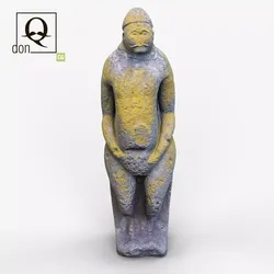 3D model Ancient statue Free 3D model