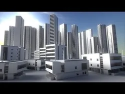 Array House Example Free low-poly 3D model
