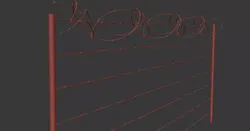 Barbed Wire Free 3D model