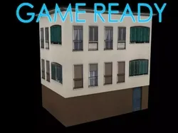 Building mincio 2 low poly Free low-poly 3D model