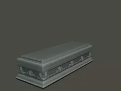 Coffin Model Free 3D print model