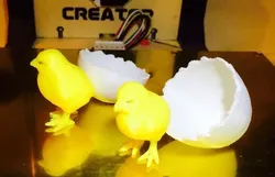 Cracked Egg Free 3D print model
