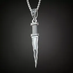 Dagger pendant crooked  knife curved blade Rumplestiltskin Free 3D print model