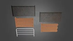 Fence Pack - Low Poly Style