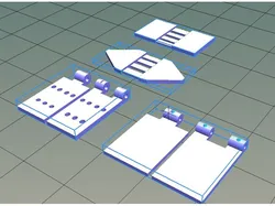 Free hinges for rc planes, 3dlabprint compatible