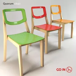 Go In Quorum chair  Free 3D model