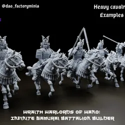 Heavy Mounted Samurai Cavalries