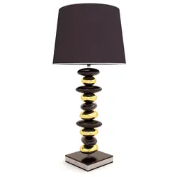 Lamp gold table Free 3D model