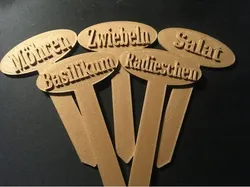 Pflanzschild / Plant Sign / Plant Tag