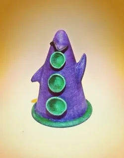 Purple Tentacle Hi Res 17mb Free 3D print model