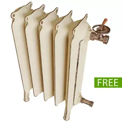 Retro radiator Free 3D model