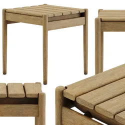 Simja side table  Free 3D model