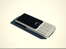 Simple Cell Phone model Free 3D model