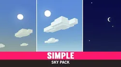 Simple Sky - Cartoon Assets Free low-poly 3D model