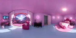 Skybox Inside a hotel room Free 3D model