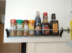 Spice Rack with Screw Mount