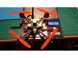 Toothpick inspired frame 102mm / 65mm/2.5inch